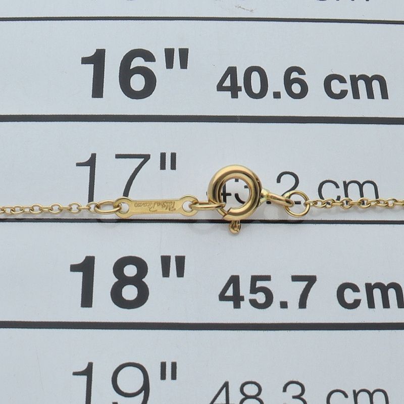 Tiffany & Co Double Loving Heart Necklace 18k Yellow Gold — view 4
