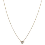 Tiffany & Co by the Yard Diamond Necklace 18k Pink Gold — view 2