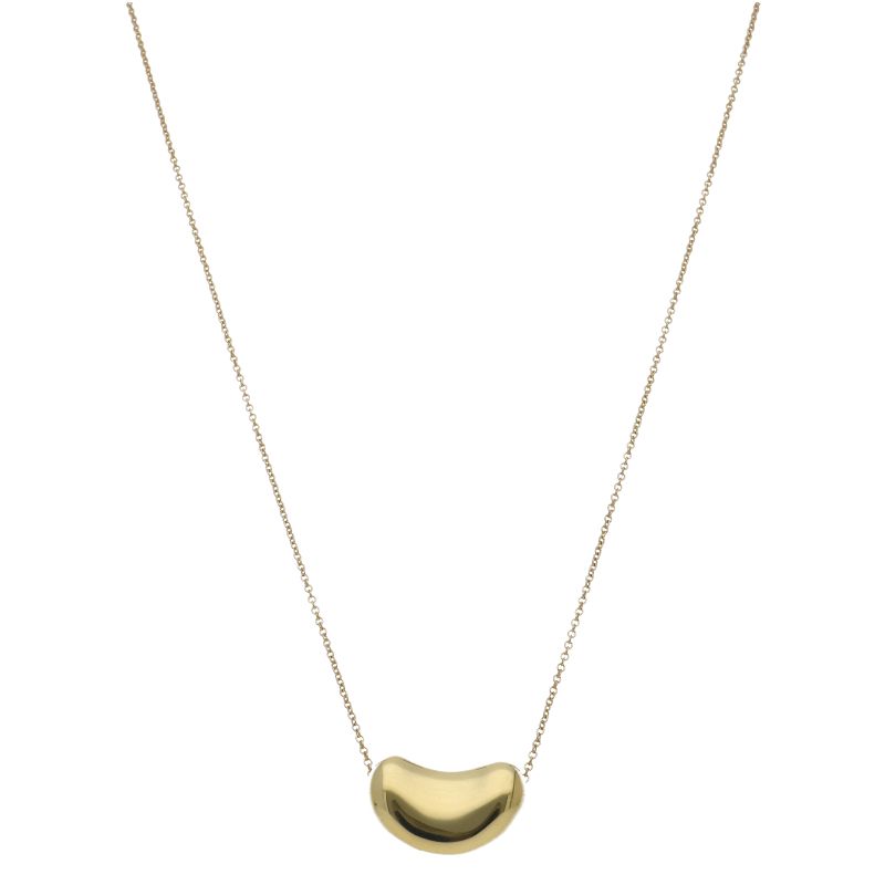Tiffany & Co Bean Necklace 18k Yellow Gold — view 2
