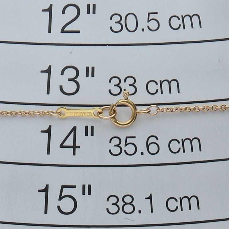 Tiffany & Co Bean Necklace 18k Yellow Gold — view 4