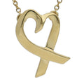 Tiffany & Co Loving Heart Necklace 18k Yellow Gold