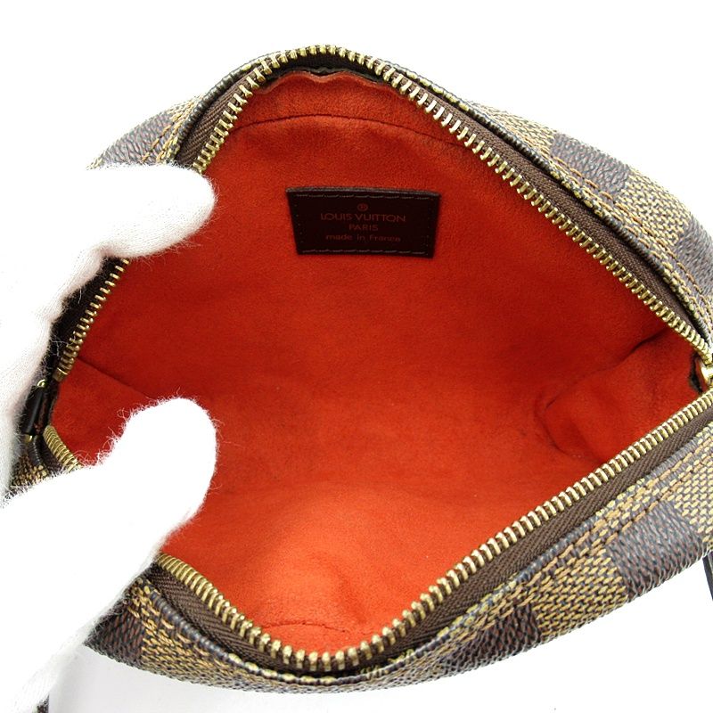 Louis Vuitton Pochette Ipanema Damier Shoulder Bag Brown — view 7