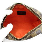 Louis Vuitton Pochette Ipanema Damier Shoulder Bag Brown — view 7