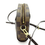 Louis Vuitton Pochette Ipanema Damier Shoulder Bag Brown — view 3