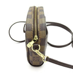 Louis Vuitton Pochette Ipanema Damier Shoulder Bag Brown — view 5