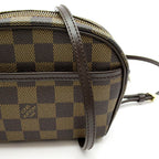 Louis Vuitton Pochette Ipanema Damier Shoulder Bag Brown — view 2
