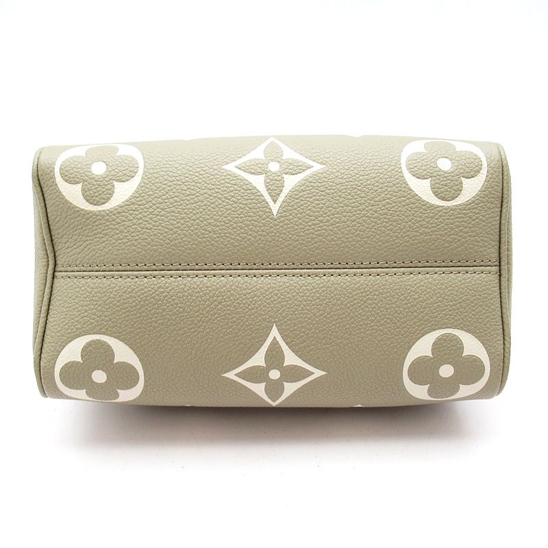 Louis Vuitton Speedy Bandouliere 20 Monogram Empreinte Boston Bag Tourterelle — view 6