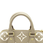Louis Vuitton Speedy Bandouliere 20 Monogram Empreinte Boston Bag Tourterelle — view 2