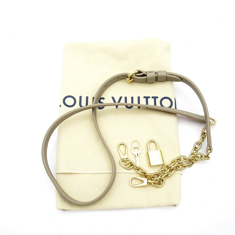 Louis Vuitton Speedy Bandouliere 20 Monogram Empreinte Boston Bag Tourterelle — view 8