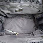 Chanel New Travel Line Tote Nylon Calf Black — view 7