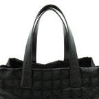 Chanel New Travel Line Tote Nylon Calf Black — view 2