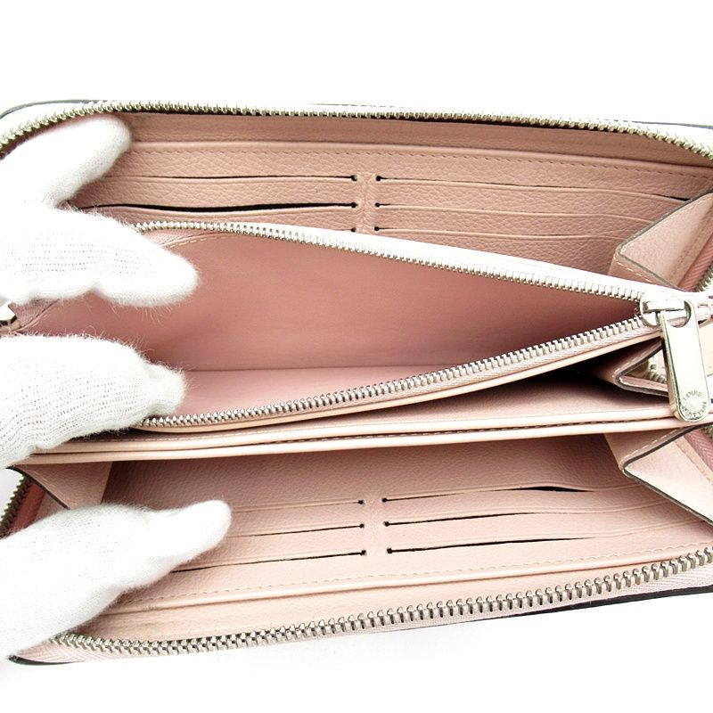 Louis Vuitton Zippy Wallet Mahina Magnolia — view 5