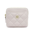 Chanel Timeless Classic Line Coin Case Caviar Leather Lavender