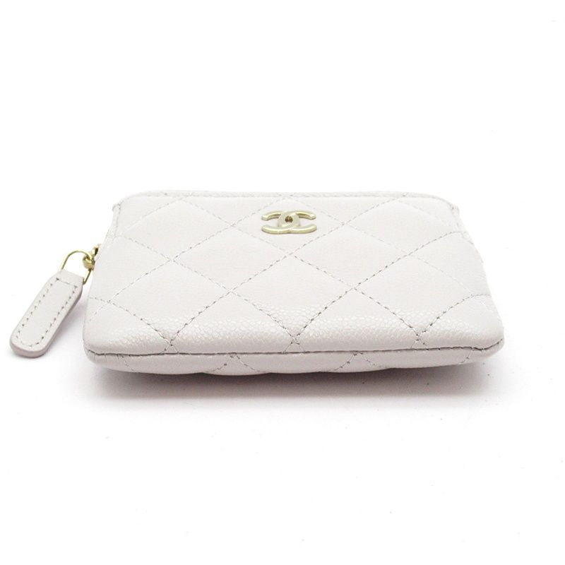 Chanel Timeless Classic Line Coin Case Caviar Leather Lavender — view 4