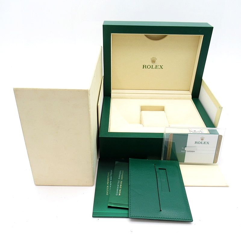 Rolex Cosmograph Daytona Watch Box 18k Yellow Gold Rubber White Polished — view 6
