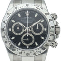 Rolex Cosmograph Daytona Watch Box SS Black Polished