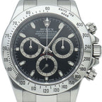 Rolex Cosmograph Daytona Watch Box SS Black Polished Beauty