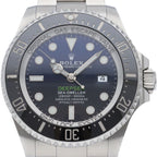 Rolex Sea Dweller Deepsea D Blue Box SS Watch Gradation Polished