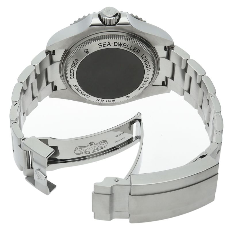 Rolex Sea Dweller Deepsea Watch Box SS Black Polished — view 5