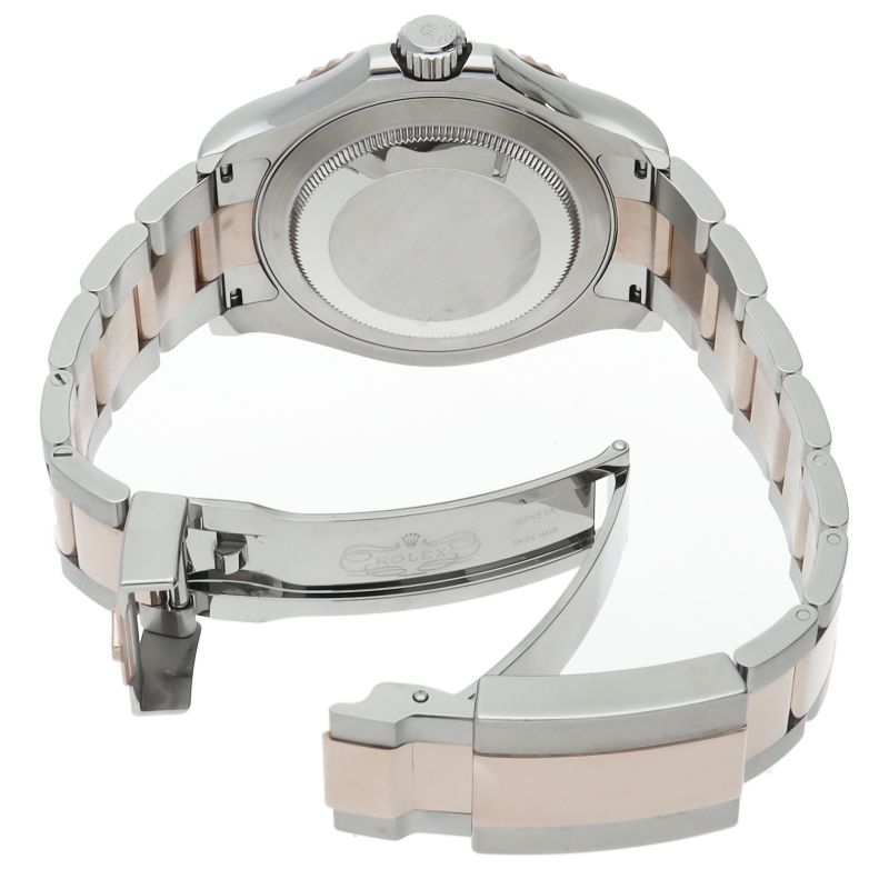 Rolex Yottomar Star 40 Watch Box 18k Pink Gold SS Black Polished — view 5
