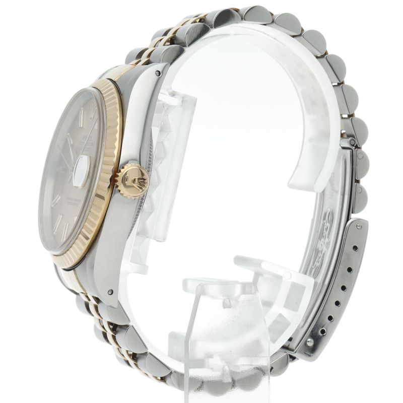 Rolex Datejust Watch 18k Yellow Gold SS Chien Color Polished — view 3