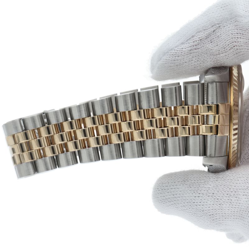 Rolex Datejust Watch 18k Yellow Gold SS Chien Color Polished — view 6