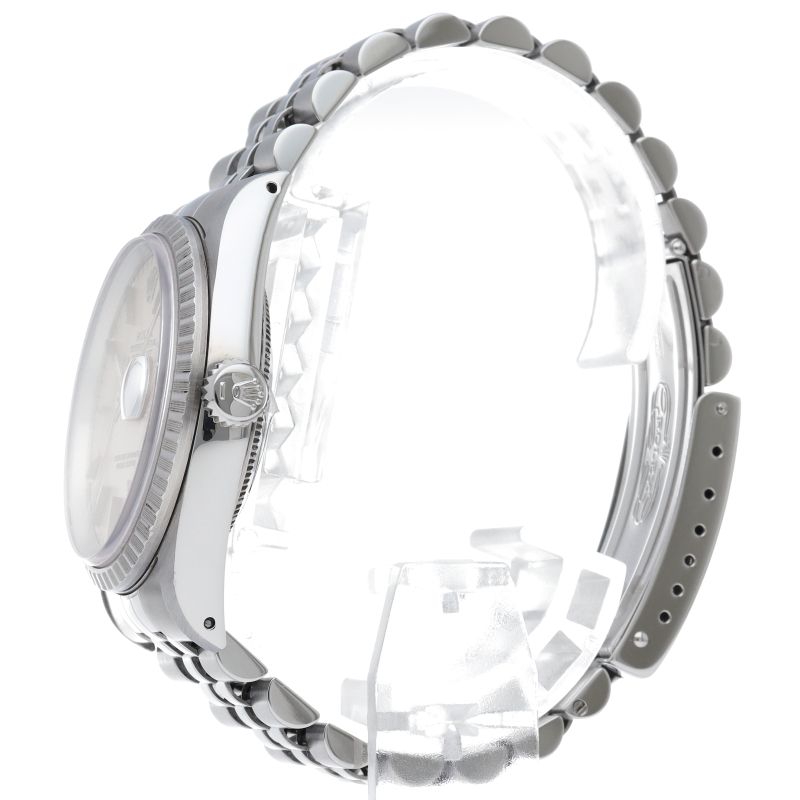 Rolex Datejust Watch Box SS Silver Polished — view 3
