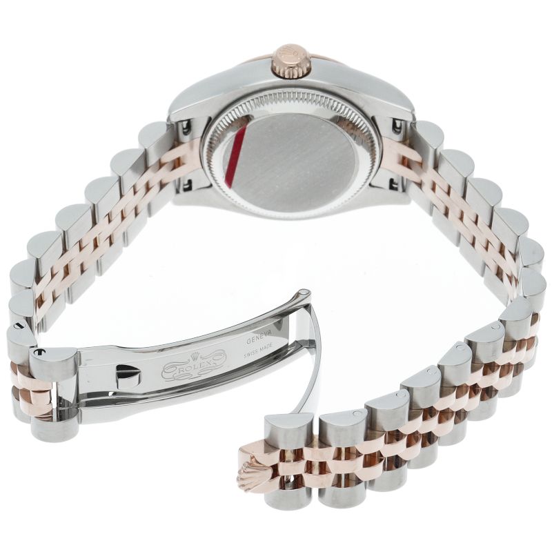 Rolex Datejust 26 Watch Jubilee Diamond 18k Pink Gold SS — view 5