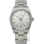 Rolex Oyster Perpetual Boys Watch SS Silver Polished — view 2