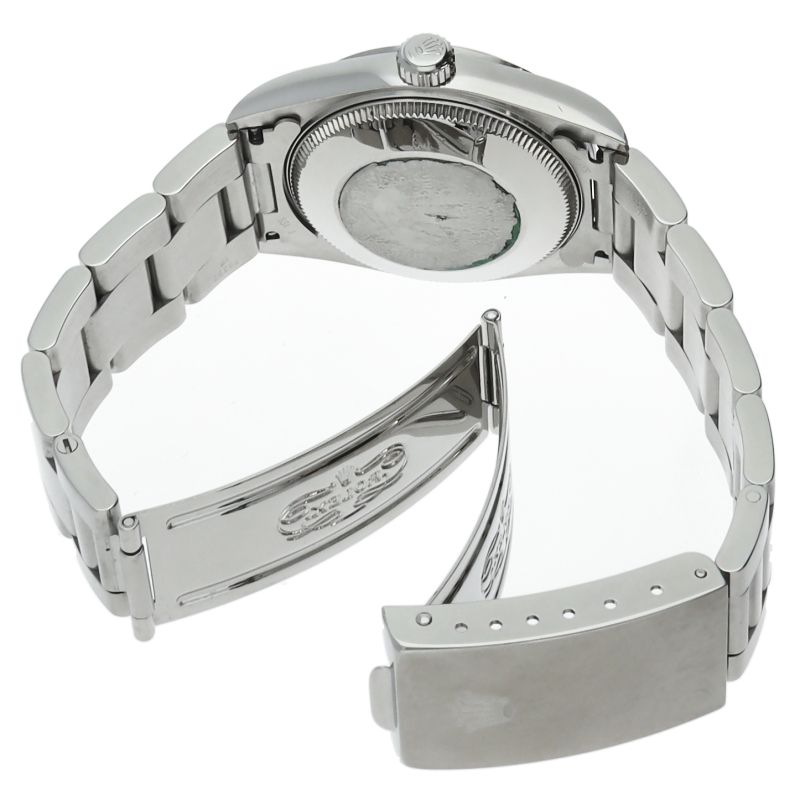 Rolex Oyster Perpetual Boys Watch SS Silver Polished — view 5
