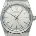 Rolex Oyster Perpetual Boys Watch SS Silver Polished