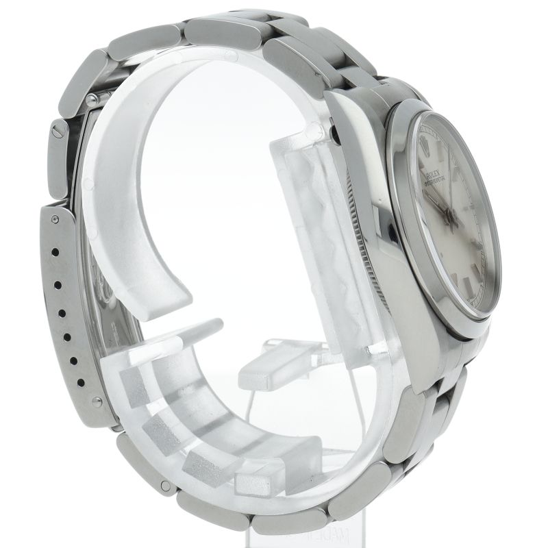 Rolex Oyster Perpetual Boys Watch SS Silver Polished — view 4
