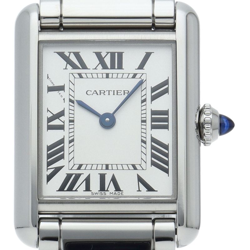 Cartier Tank Must LM Watch Box SS Silver