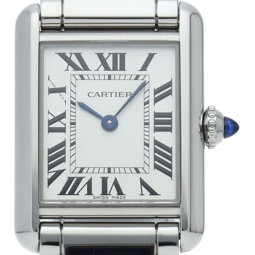 Cartier Tank Must LM Watch Box SS Silver