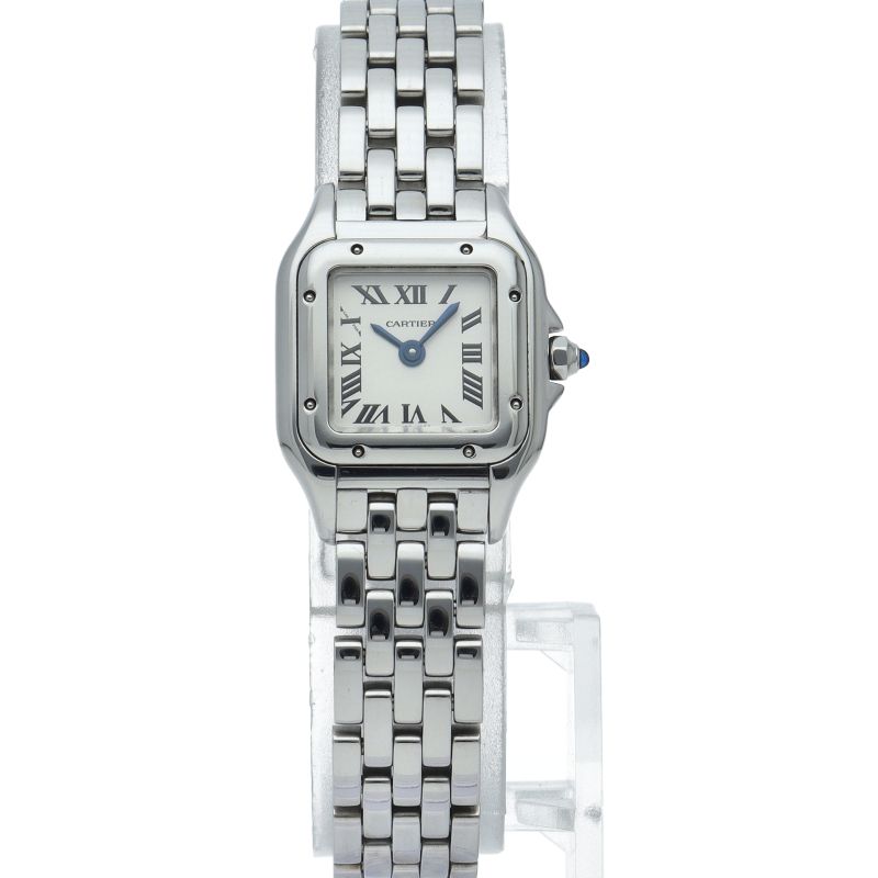 Cartier Panthere de Cartier Mini Watch Box SS White Polished — view 2