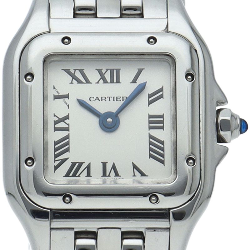 Cartier Panthere de Cartier Mini Watch Box SS White Polished