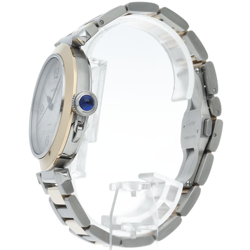 Cartier Pasha de Cartier Watch 41 Combination 18k Yellow Gold SS Silver — view 3