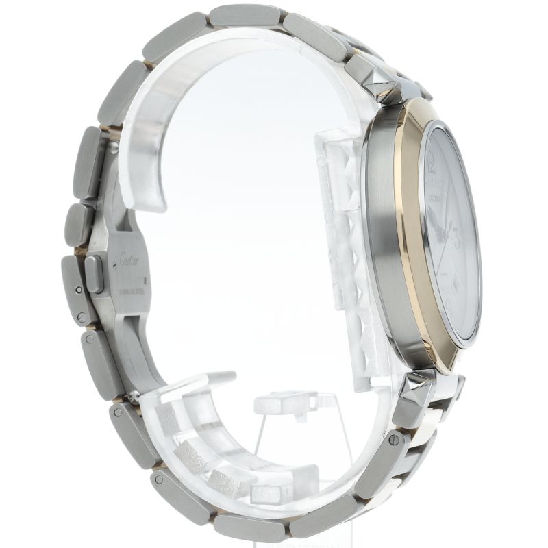Cartier Pasha de Cartier Watch 41 Combination 18k Yellow Gold SS Silver — view 4