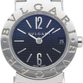 Bvlgari Watch 23 SS Black Polished