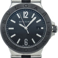Bvlgari Bulgari Diagono Ceramic Auto 42 Box SS Rubber Watch