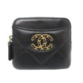 Chanel Coin Case Coin Purse Black