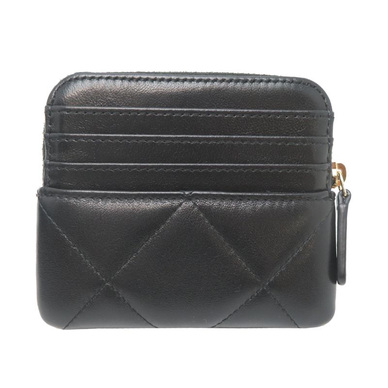 Chanel Coin Case Coin Purse Black — view 2