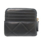 Chanel Coin Case Coin Purse Black — view 2