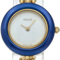 Gucci Change Bezel Watch 11 12.2 Box 6 White OH Polished