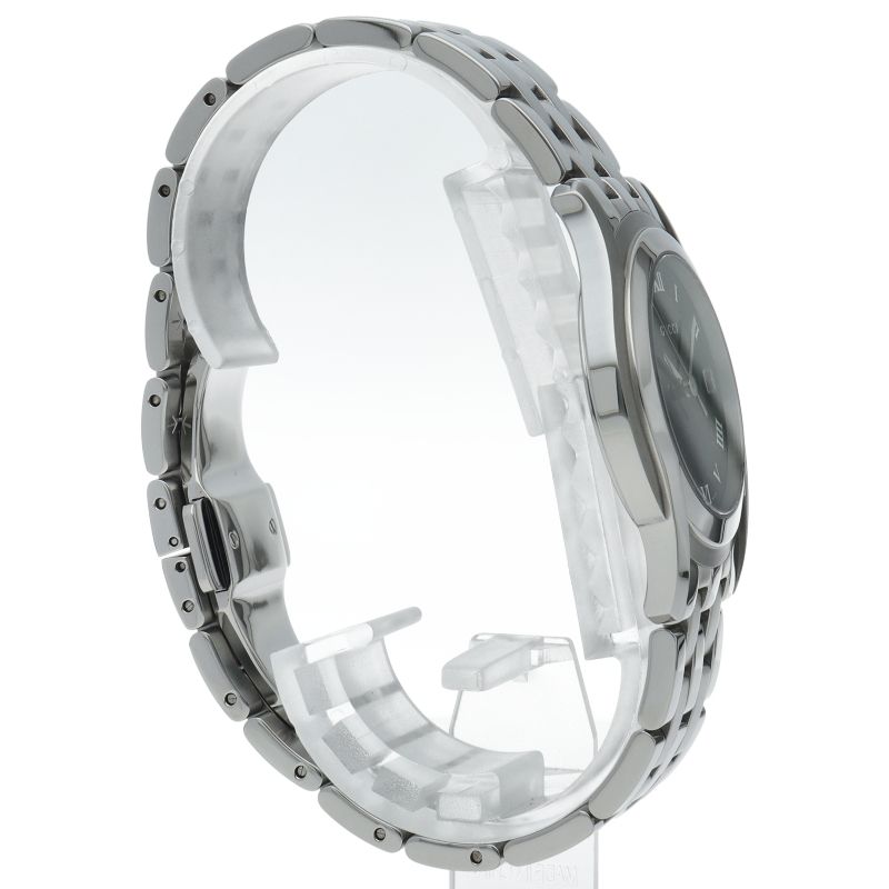 Gucci Class Watch Box SS Black Polished — view 4