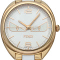 Fendi Bugsmon Star Watch Diamond Box SS Ceramic White