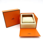 Hermes Kelly Watch Double Tour Box SS Leather Silver Medium — view 6