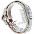 Hermes Capecod Double Tour Watch Box SS Leather Silver Polished — view 4
