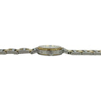 Hermes Vintage Clipper Log Stainless Steel Watch Wrist Silver Gold — view 7