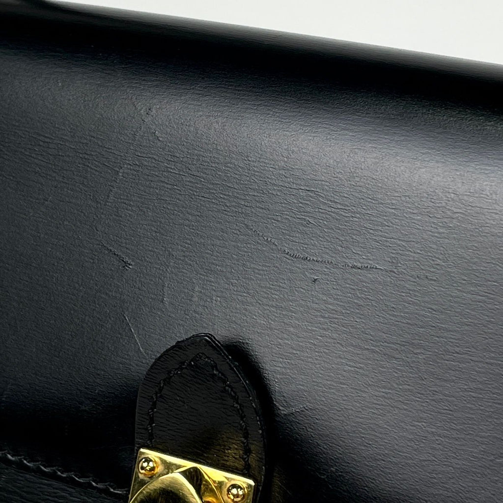 Loewe Anagram Handbag 2-Way Leather Black — view 4
